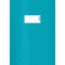 Lot de 25 : Herma Protege-cahier Couvert Format A4 Turquoise.