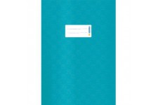 Lot de 25 : Herma Protege-cahier Couvert Format A4 Turquoise.