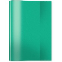 Lot de 25 : HERMA protege-cahiers transparents en polypropylene resistant et facile a nettoyer - Format A5 - Vert
