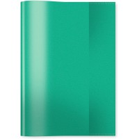 Lot de 25 : HERMA protege-cahiers transparents en polypropylene resistant et facile a nettoyer - Format A5 - Vert