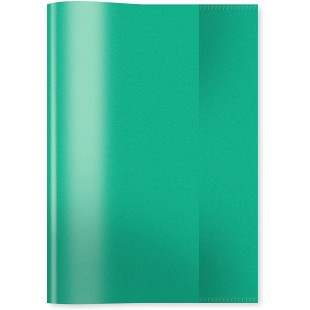 Lot de 25 : HERMA protege-cahiers transparents en polypropylene resistant et facile a nettoyer - Format A5 - Vert
