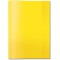 Lot de 25 : HERMA - Protege-cahier, format A4, en PP, jaune transparent avec etiquette d'inscription (7491)