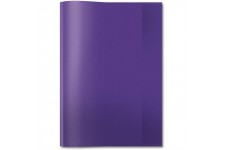 Lot de 25 : Herma Protege-cahier en plastique Format A4, 1 piece violett