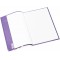 Lot de 25 : Herma Protege-cahier en plastique Format A4, 1 piece violett