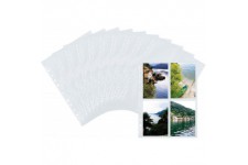 Herma 7562 Pack de 250 pochettes pour photos 100 x 150 mm orientation portrait (Blanc)