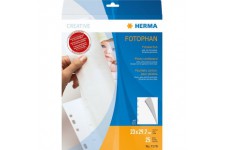 Herma 7578 Porte cartes de visite Blanc