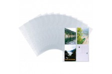 Herma 7695 Pack de 10 pochettes pour 4 cartes postales (Import Allemagne)