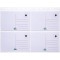 Herma 7695 Pack de 10 pochettes pour 4 cartes postales (Import Allemagne)