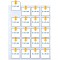Herma 7698 Lot de 10 Pochettes perforees Transparent/Mat