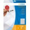 Herma 7701 Lot de 10 Pochettes perforees Transparent/mat