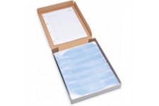 Herma Lot de 100 Pochettes perforees Transparent