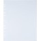 Herma Lot de 100 Pochettes perforees Transparent