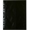 Herma 7783 Lot de 10 Pochettes perforees Transparent/Noir