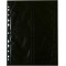 Herma 7783 Lot de 10 Pochettes perforees Transparent/Noir