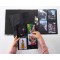 Herma 7783 Lot de 10 Pochettes perforees Transparent/Noir