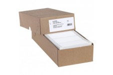 Herma 8113 Lot de 3000 etiquettes informatiques en papier perfore Blanc mat 101,6 x 48,4 mm