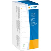 HERMA etiquettes en continu 101.6x48.4 mm, 1 rangee, blanches, papier mat, 6000 pcs