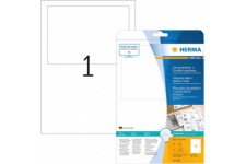 Herma 8316 etiquettes d'expedition + justificatif 182 x 130 A4 Blanc