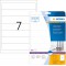 Herma 8620 etiquettes classeur 192 x 38 A4 70 pieces Blanc