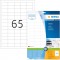 Herma 8629 etiquettes 38,1 x 21,2 Premium A4 650 pieces Blanc