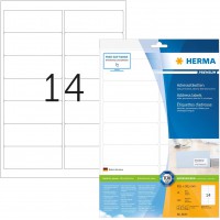 Herma 8635 etiquettes 99,1 x 38,1 Premium A4 140 pieces Blanc