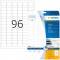 Herma 8832 etiquettes jet d'encre 30,5 x 16,9 A4 2400 pieces Blanc