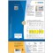 HERMA 9536 Lot de 1920 etiquettes autocollantes autocollantes en polyethylene mat Format A4 (45,7 x 21,2 mm)