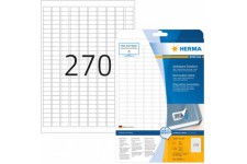 Herma 10000 etiquettes movables/amovibles 17,8 x 10 A4 750 pieces Blanc