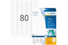 Herma 10002 etiquettes de prix movables/amovibles 35,6 x 16,9 A4 2000 pieces Blanc