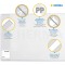 HERMA 14245 protege documents Transparent Polypropylene (PP) - Proteges documents (Transparent, Polypropylene (PP), 