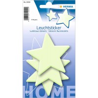 HERMA reflechissant Stickers, Permanent Tenir, 5 Fluorescent Stickers par lot
