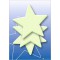 HERMA reflechissant Stickers, Permanent Tenir, 5 Fluorescent Stickers par lot