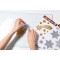 HERMA 15109 Lot de 14 autocollants reutilisables pour fenetre de chambre d'enfant Motif etoiles dorees