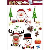 Herma Decoration de fenetre de Noel, Foil, Amis de Noel, 210 x 297 mm