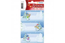 Herma Stickers de Noel Motif paysage d'hiver