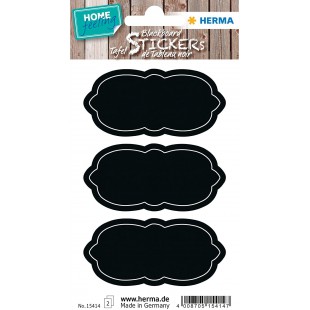 HERMA 15414 Permanent Noir 4piece(s) etiquette auto-collante - etiquettes auto-collantes (Noir, Permanent, Papier, 4 piece(s), A