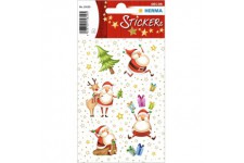 HERMA 15629 Lot de 2 planches de 30 autocollants de Noel en papier