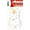 HERMA Creative Sticker 15642 Lot de 14 autocollants de Noel transparents permanents