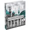 HERMA Classeurs a¡ 2 anneaux A4 Villes motif Berlin, dos de 25 mm, Classeur souple en plastique, Avec compresseur