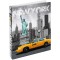 HERMA Classeurs a¡ 2 anneaux A4 Villes motif New York, dos de 25 mm, Classeur souple en plastique, Avec compresseur