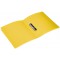 HERMA Classeurs a¡ 2 anneaux A4 Translucide Jaune, dos de 25 mm, Classeur souple en plastique, Avec compresseur