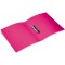 HERMA Classeurs a¡ 2 anneaux A4 Translucide Rose fonce, dos de 25 mm, Classeur souple en plastique, Avec compresseur