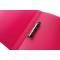 HERMA Classeurs a¡ 2 anneaux A4 Translucide Rose fonce, dos de 25 mm, Classeur souple en plastique, Avec compresseur