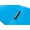 HERMA Classeurs a¡ 2 anneaux A4 Translucide Bleu, dos de 25 mm, Classeur souple en plastique, Avec compresseur