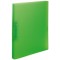 HERMA Classeurs a¡ 2 anneaux A4 Translucide Vert, dos de 25 mm, Classeur souple en plastique, Avec compresseur