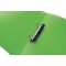 HERMA Classeurs a¡ 2 anneaux A4 Translucide Vert, dos de 25 mm, Classeur souple en plastique, Avec compresseur