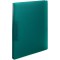HERMA Classeurs a¡ 2 anneaux A4 Translucide Vert fonce, dos de 25 mm, Classeur souple en plastique, Avec compresseur