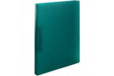 HERMA Classeurs a¡ 2 anneaux A4 Translucide Vert fonce, dos de 25 mm, Classeur souple en plastique, Avec compresseur