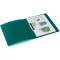 HERMA Classeurs a¡ 2 anneaux A4 Translucide Vert fonce, dos de 25 mm, Classeur souple en plastique, Avec compresseur