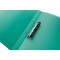 HERMA Classeurs a¡ 2 anneaux A4 Translucide Turquoise, dos de 25 mm, Classeur souple en plastique, Avec compresseur